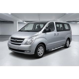 Sunrise sivuaskelmat (2 kpl, alumiini) Hyundai H300, H1, Starex 2008–2020 kuva 1