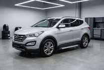 Hyundai Santa Fe 3 2012–2018 Sivuporrassarja New Vision Grey (2 kpl, alumiini) kuva 1
