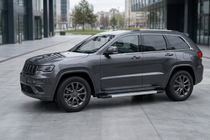 Jeep Grand Cherokee WK2 2010–2021 Sivuporrassarja New Vision Grey (2 kpl, alumiini) kuva 1