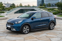 Kia Niro 2016–2021 RedLine Black sivuporrastangot (2 kpl, alumiini) kuva 1