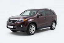 Kia Sorento II XM 2009–2014 Sivuporrassarja New Vision Grey (2 kpl, alumiini) kuva 1