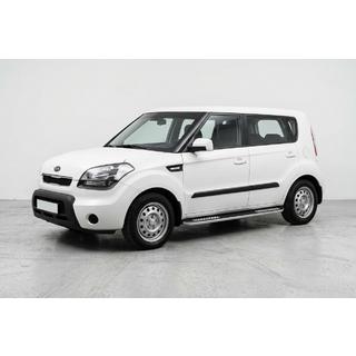 Tayga V2 sivukynnykset (2 kpl, alumiini) Kia Soul I 2008–2013 kuva 1