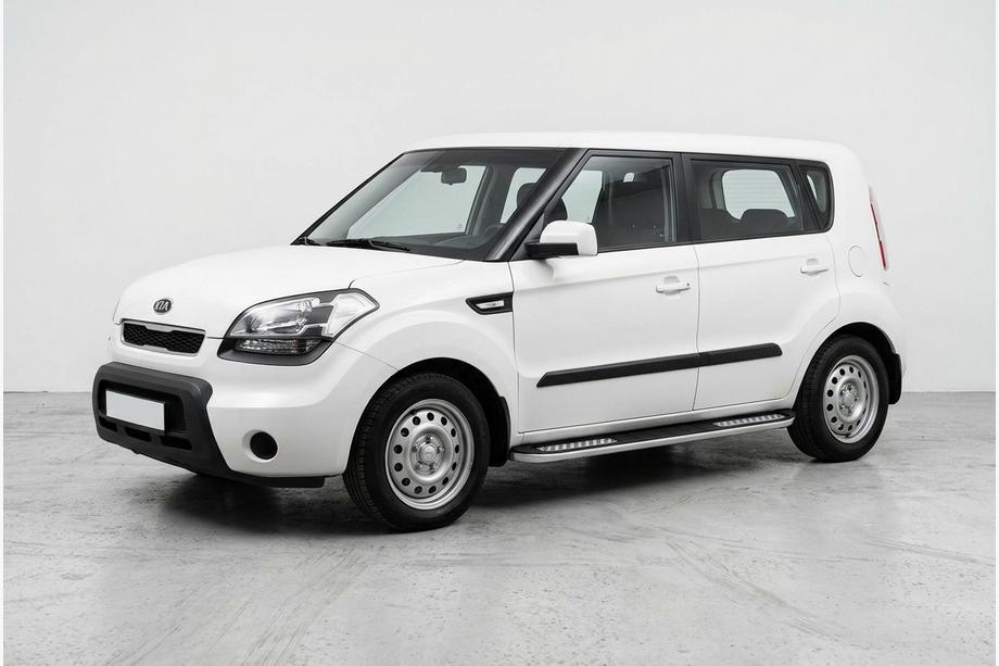 Kia Soul I 2008–2013 Tayga V2 sivukynnykset (2 kpl, alumiini) Image