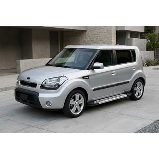 Sivuporrassarja New Vision Grey (2 kpl, alumiini) Kia Soul I 2008–2013 kuva 1