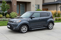 Kia Soul II 2013–2018 New Vision Black sivuaskelmat (2 kpl, alumiini) kuva 1