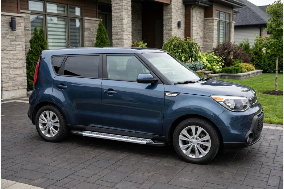 Kia Soul II 2013–2018 Sivuporrassarja New Vision Grey (2 kpl, alumiini) Image