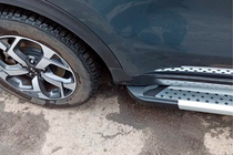 Kia Sportage 2015–2021 Sivuporrassarja New Vision Grey (2 kpl, alumiini) kuva 2