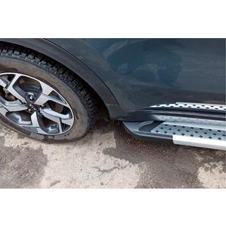 Sivuporrassarja New Vision Grey (2 kpl, alumiini) Kia Sportage 2015–2021 kuva 2