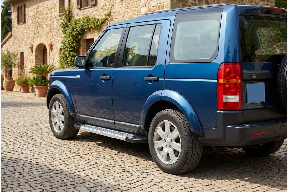 Land Rover Discovery III 2004–2009 Sivuporrassarja New Vision Grey (2 kpl, alumiini) Image