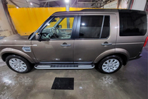 Land Rover Discovery III 2004–2009 Tayga V2 sivukynnykset (2 kpl, alumiini) kuva 7