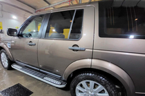 Land Rover Discovery IV 2009–2017 Tayga V2 sivukynnykset (2 kpl, alumiini) kuva 4