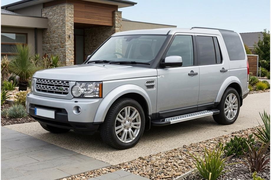 Land Rover Discovery IV 2009–2017 Sivuporrassarja New Vision Grey (2 kpl, alumiini) Image
