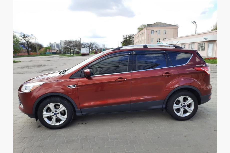 Ford Kuga/Escape 2013–2019 Turkkilaiset kattokaiteet, kromi (2 kpl) Image