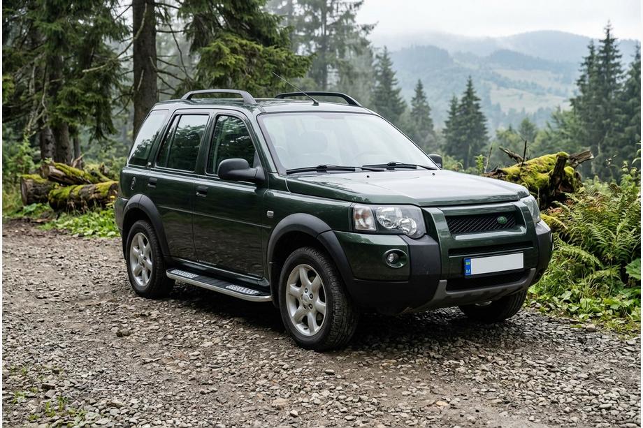 Land Rover Freelander I 1997–2006 Tayga V2 sivukynnykset (2 kpl, alumiini) Image