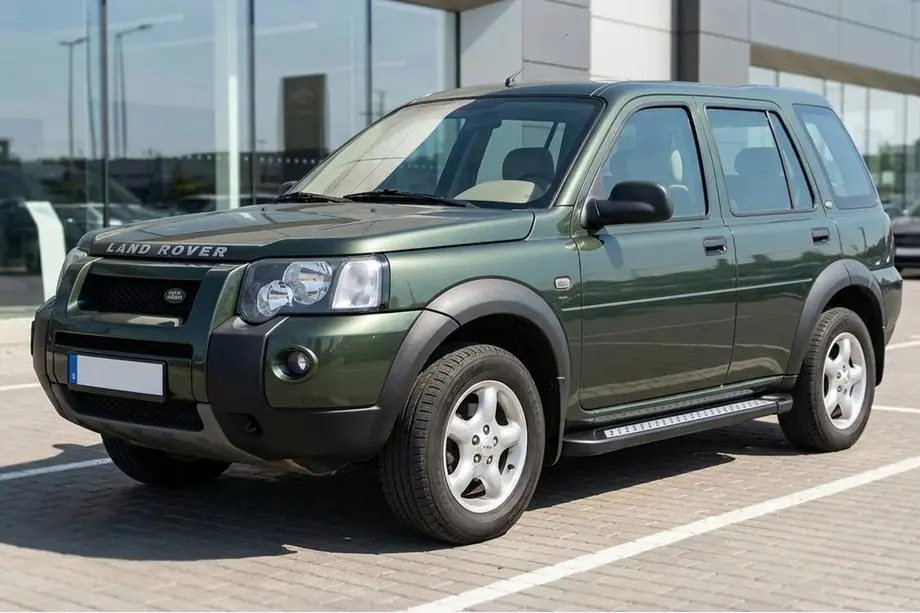 Land Rover Freelander I 1997–2006 New Vision Black sivuaskelmat (2 kpl, alumiini) Image
