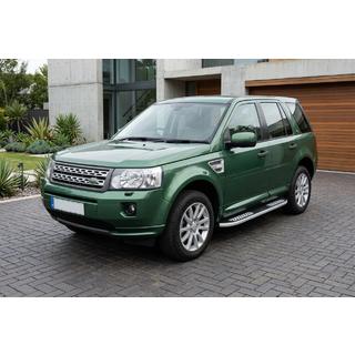 Tayga V2 sivukynnykset (2 kpl, alumiini) Land Rover Freelander II 2006–2014 kuva 1