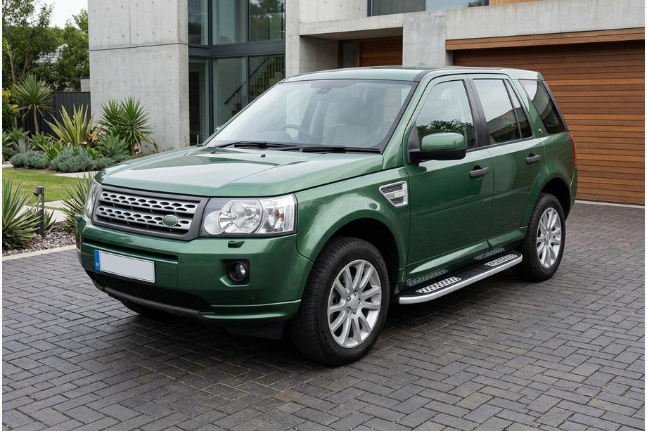 Land Rover Freelander II 2006–2014 Tayga V2 sivukynnykset (2 kpl, alumiini) Kuva 1