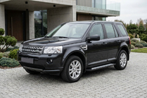 Land Rover Freelander II 2006–2014 New Vision Black sivuaskelmat (2 kpl, alumiini) kuva 1