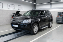 Land Rover Freelander II 2006–2014 Sivuporrassarja New Vision Grey (2 kpl, alumiini) kuva 1