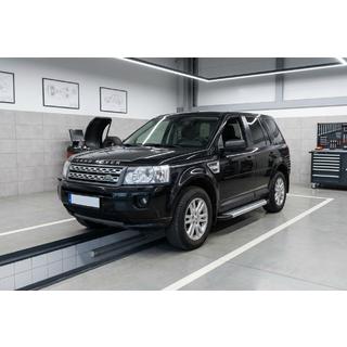 Sivuporrassarja New Vision Grey (2 kpl, alumiini) Land Rover Freelander II 2006–2014 kuva 1