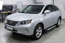 Lexus RX 2009–2015 Line-sivuporrassarja (2 kpl, alumiini) kuva 1