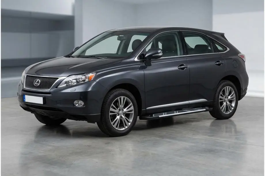 Lexus RX 2009–2015 Sunrise sivuastinlaudat (2 kpl, alumiini) Kuva 1