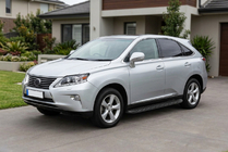 Lexus RX 2009–2015 Sivuaskelmat Tayga Black (2 kpl, alumiini) kuva 1
