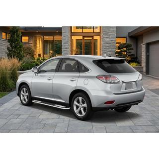Tayga V2 sivuastinlaudat (2 kpl, alumiini) Lexus RX 2009–2015 kuva 1