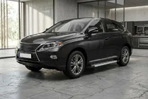 Lexus RX 2009–2015 Sivuporrassarja New Vision Grey (2 kpl, alumiini) kuva 1