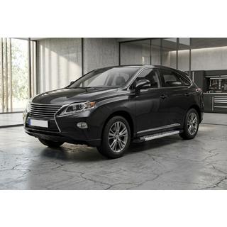 Sivuporrassarja New Vision Grey (2 kpl, alumiini) Lexus RX 2009–2015 kuva 1