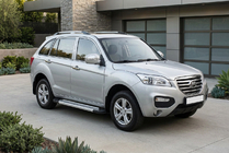 Lifan X60 2011– Sivuporrassarja New Vision Grey (2 kpl, alumiini) kuva 1