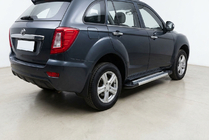Lifan X60 2011– Sivuporrassarja New Vision Grey (2 kpl, alumiini) kuva 2