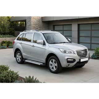 Sivuporrassarja New Vision Grey (2 kpl, alumiini) Lifan X60 2011– kuva 1