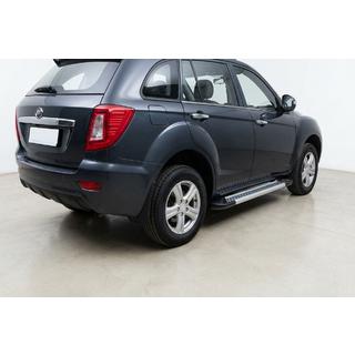 Sivuporrassarja New Vision Grey (2 kpl, alumiini) Lifan X60 2011– kuva 2