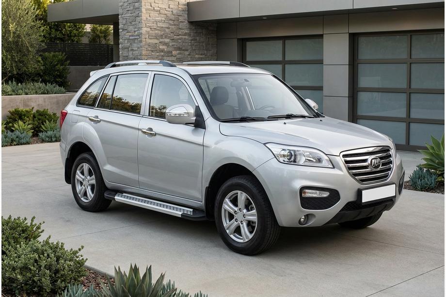 Lifan X60 2011– Sivuporrassarja New Vision Grey (2 kpl, alumiini) Image