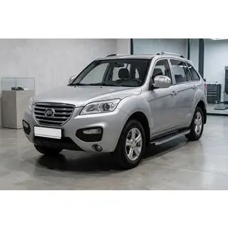 BlackLine-sivuporrassarja (2 kpl, alumiini) Lifan X60 2011– kuva 1
