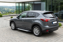Mazda CX-5 2012–2017 Sivuporrassarja New Vision Grey (2 kpl, alumiini) kuva 1
