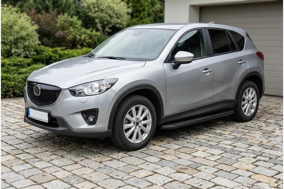 Mazda CX-5 2012–2017 Tayga Black sivuaskelmat (2 kpl, alumiini) Image