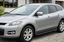Mazda CX-7 2006–2012 Tayga Black sivuaskelmat (2 kpl, alumiini) kuva 1