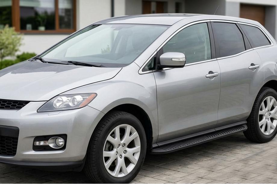 Mazda CX-7 2006–2012 Tayga Black sivuaskelmat (2 kpl, alumiini) Image