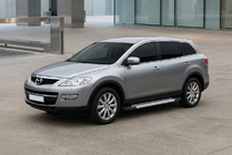 Mazda CX-9 2007–2016 Sivuporrassarja New Vision Grey (2 kpl, alumiini) kuva 1