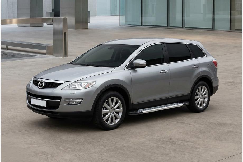 Mazda CX-9 2007–2016 Sivuporrassarja New Vision Grey (2 kpl, alumiini) Image