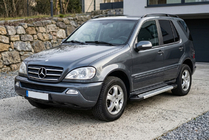 Mercedes ML W163 1997–2005 Sivuporrassarja New Vision Grey (2 kpl, alumiini) kuva 1