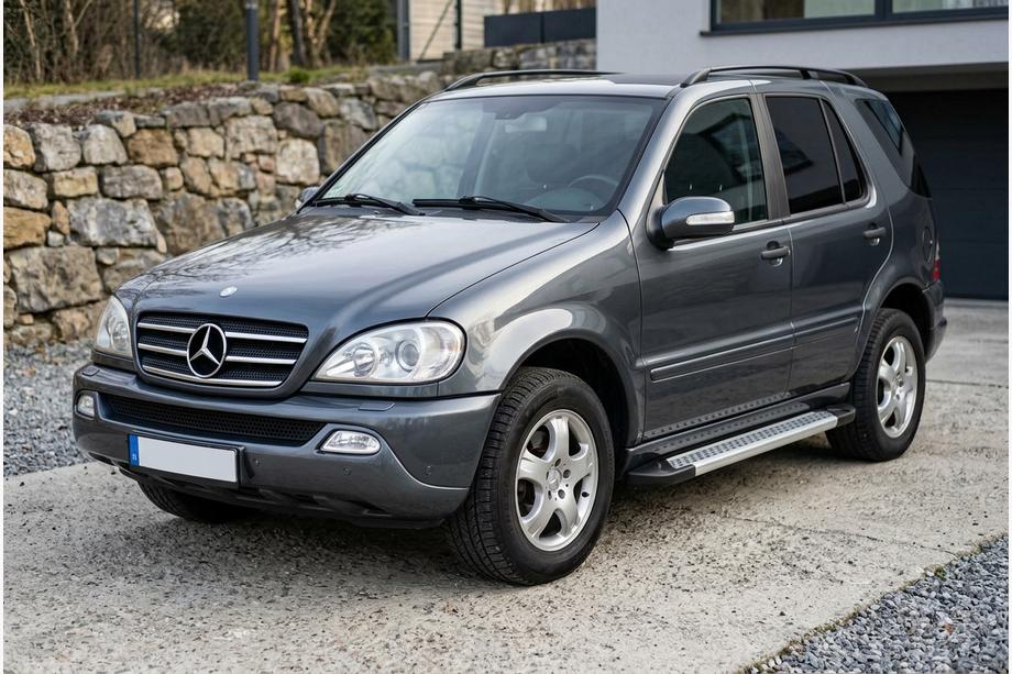 Mercedes ML W163 1997–2005 Sivuporrassarja New Vision Grey (2 kpl, alumiini) Image