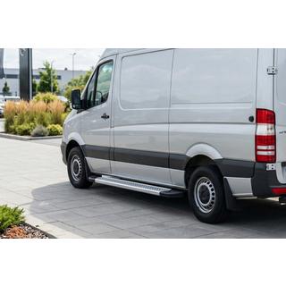 Sivuporrassarja New Vision Grey (2 kpl, alumiini) kuva 1