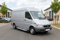 Mercedes Sprinter W901/902/903/904/905 1995–2006 Sivuporrassarja New Vision Grey (2 kpl, alumiini) kuva 1