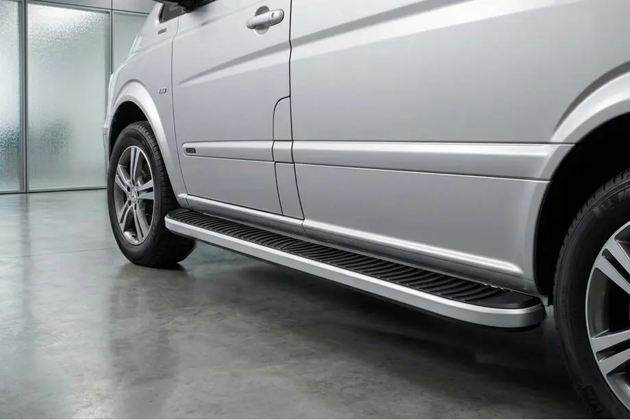 Mercedes Vito W639 2004–2014 Sivukynnykset Tayga Grey (2 kpl, alumiini) Image
