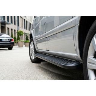 Tayga Black sivuastinlaudat (2 kpl, alumiini) Mercedes Vito W639 2004–2014 kuva 1