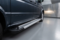Mercedes Vito W639 2004–2014 Sivuporrassarja New Vision Grey (2 kpl, alumiini) kuva 1