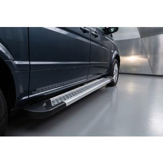 Sivuporrassarja New Vision Grey (2 kpl, alumiini) Mercedes Vito W639 2004–2014 kuva 1